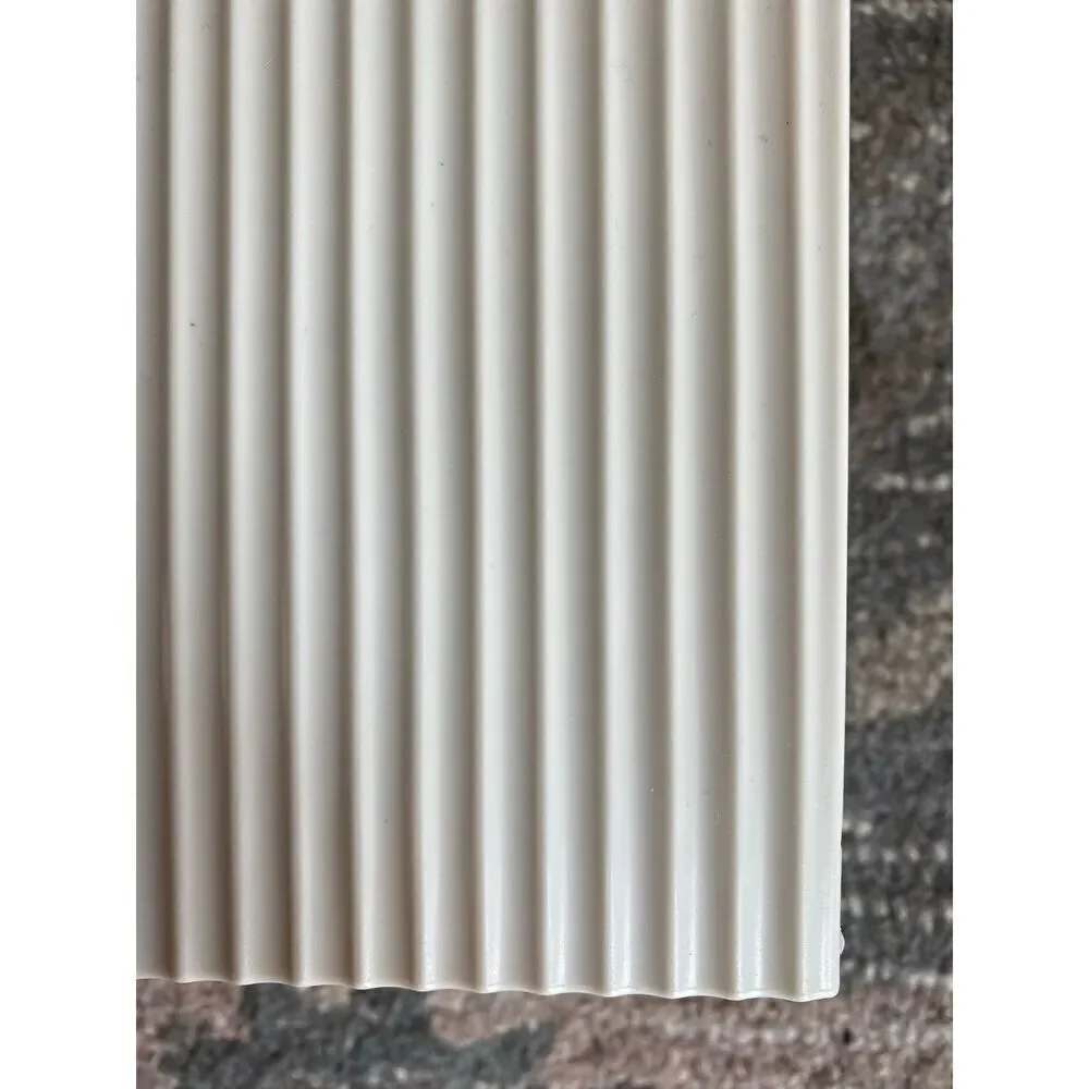 Simple Ribbed Lotion/Soap Refillable Container 6x9”